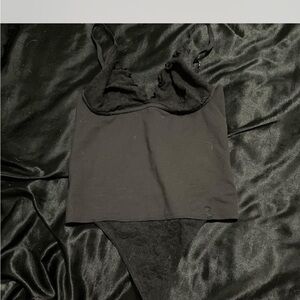 Elegant Black Women's Bodysuit